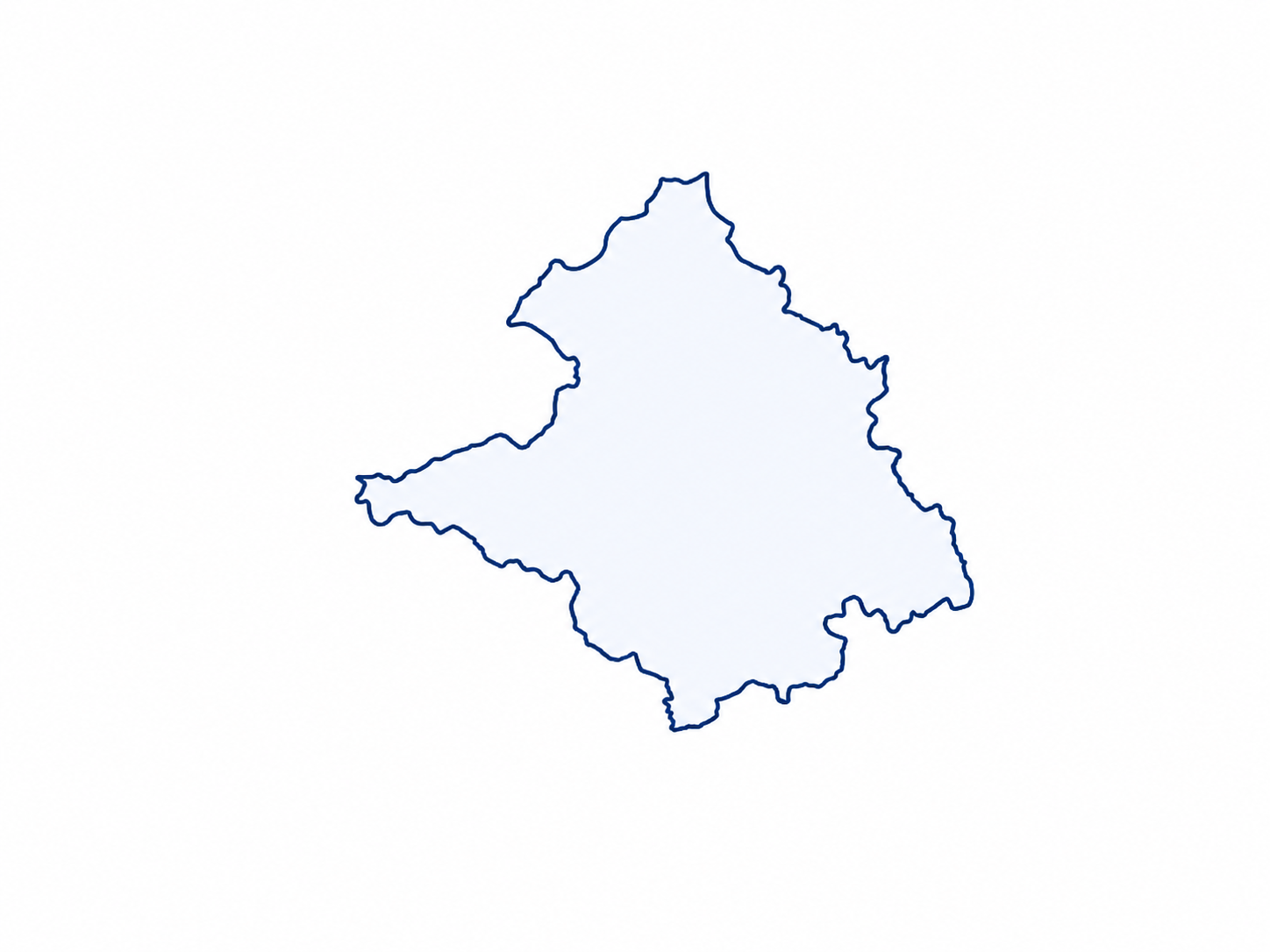 Umriss des Westmünsterlands als regionale Tätigkeitsregion von KEER IMMOBILIEN