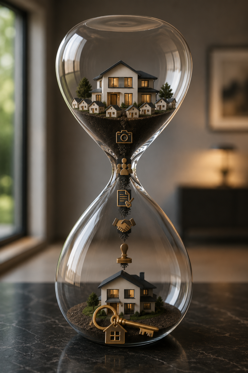 Dauer eines Immobilienverkaufs