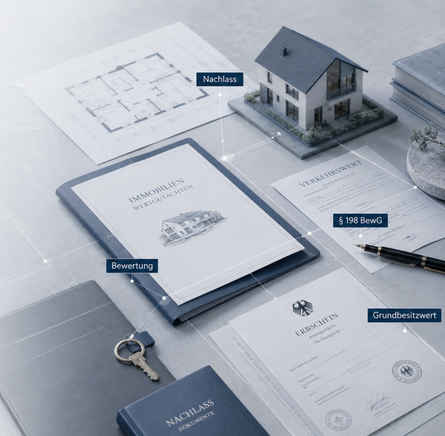Geerbte Immobilie und Immobilienbewertung