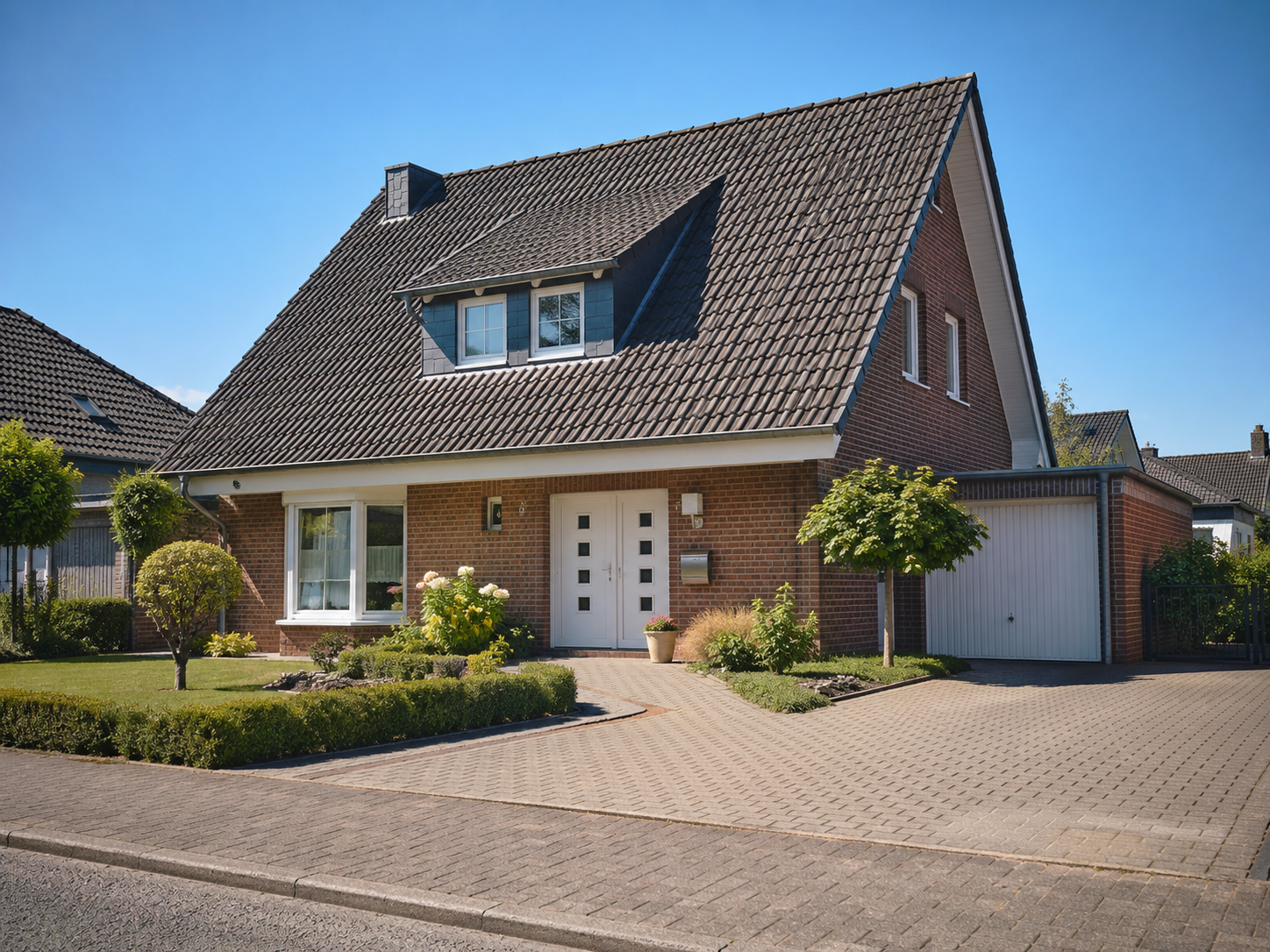 Wohnhaus in Bocholt als Beispiel für einen Hausverkauf