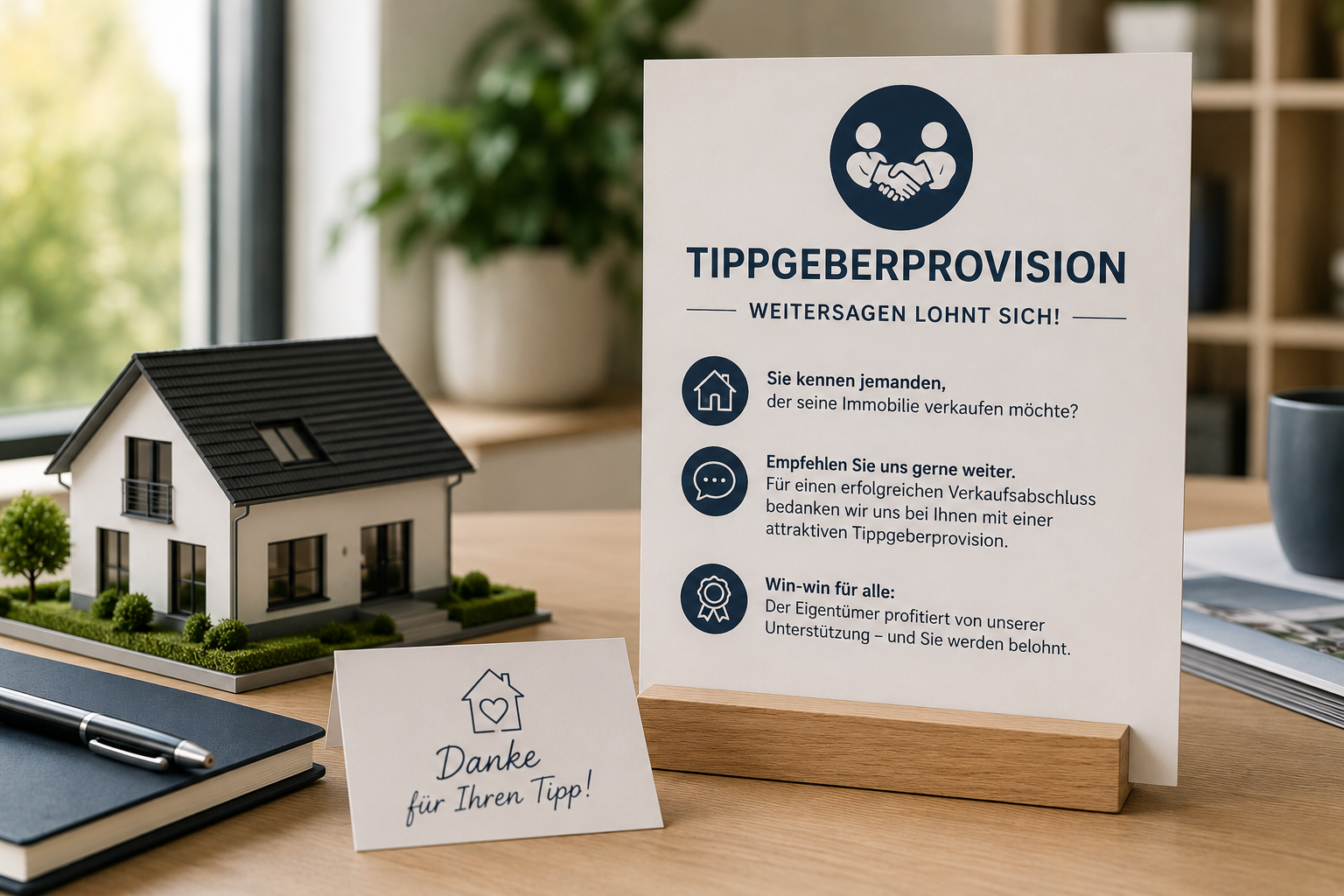 Immobilientipp an KEER IMMOBILIEN weitergeben