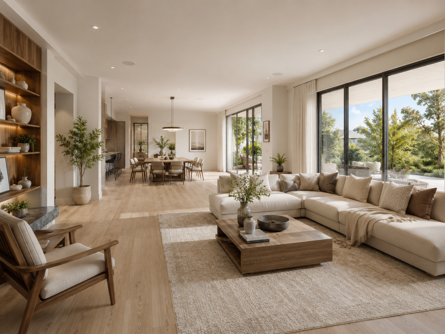Fotorealistische Architekturvisualisierung eines Wohnbauprojekts